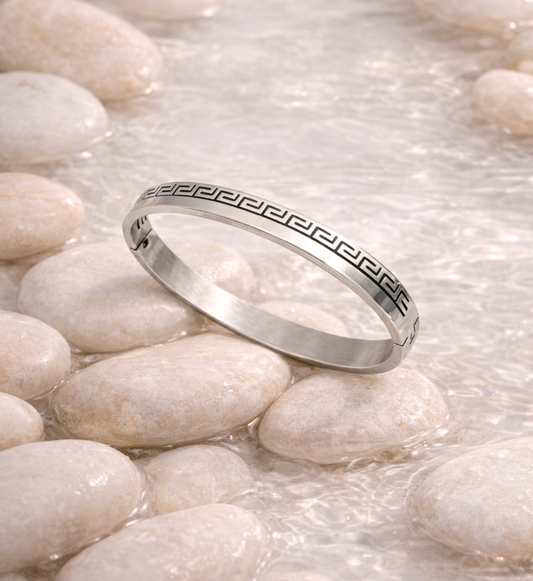 Modern Edge Statement Bracelet