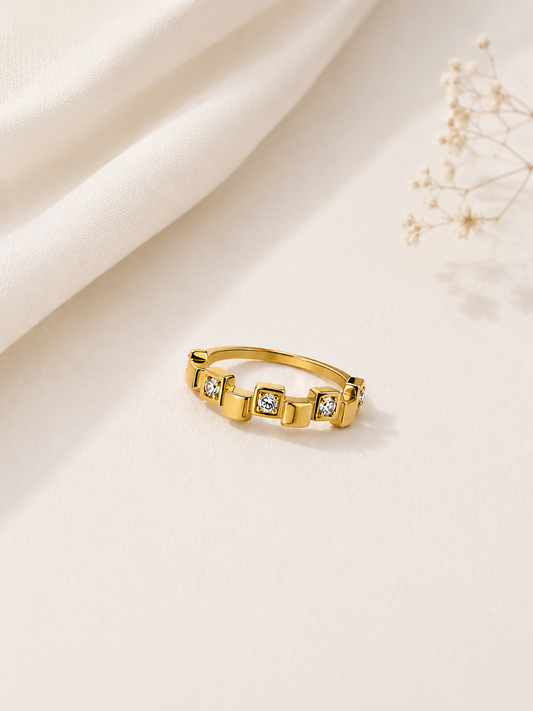Geometric Crystal Ring