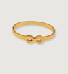 Gold Infinity Bangle