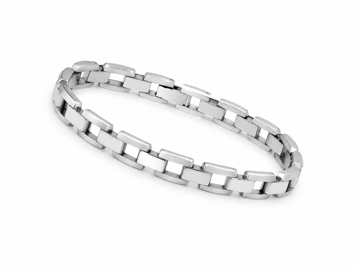 Contemporary Steel Bracelet