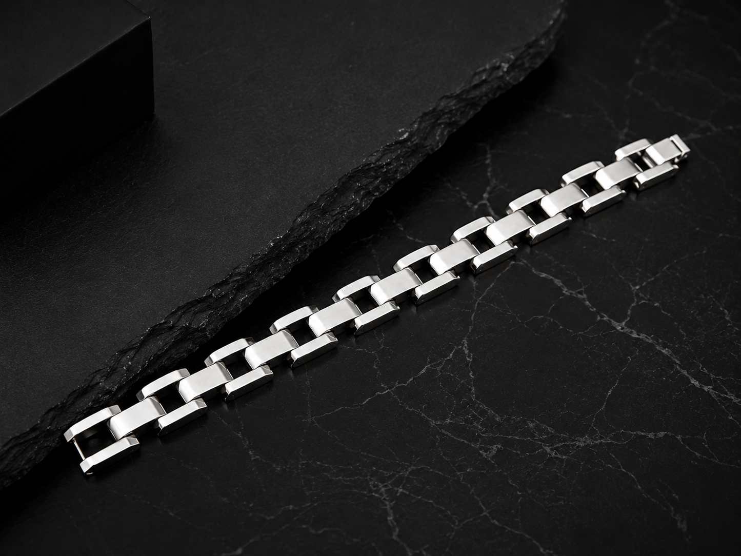 Contemporary Steel Bracelet