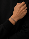 Minimal Silver Link Bracelet