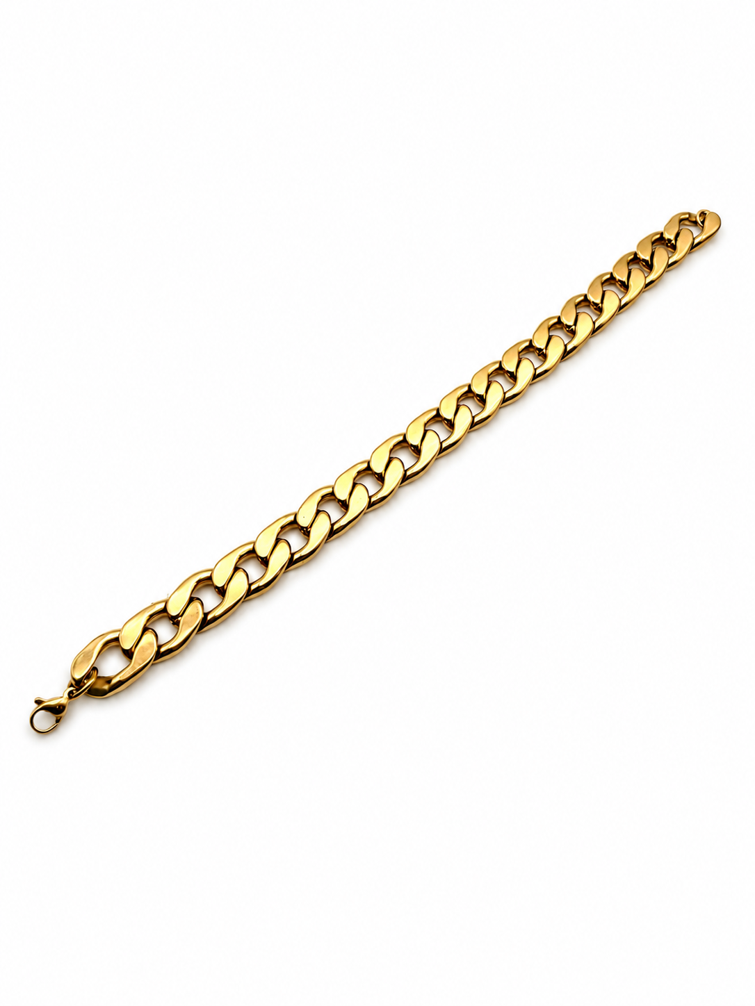 Gold Cuban Link Bracelet