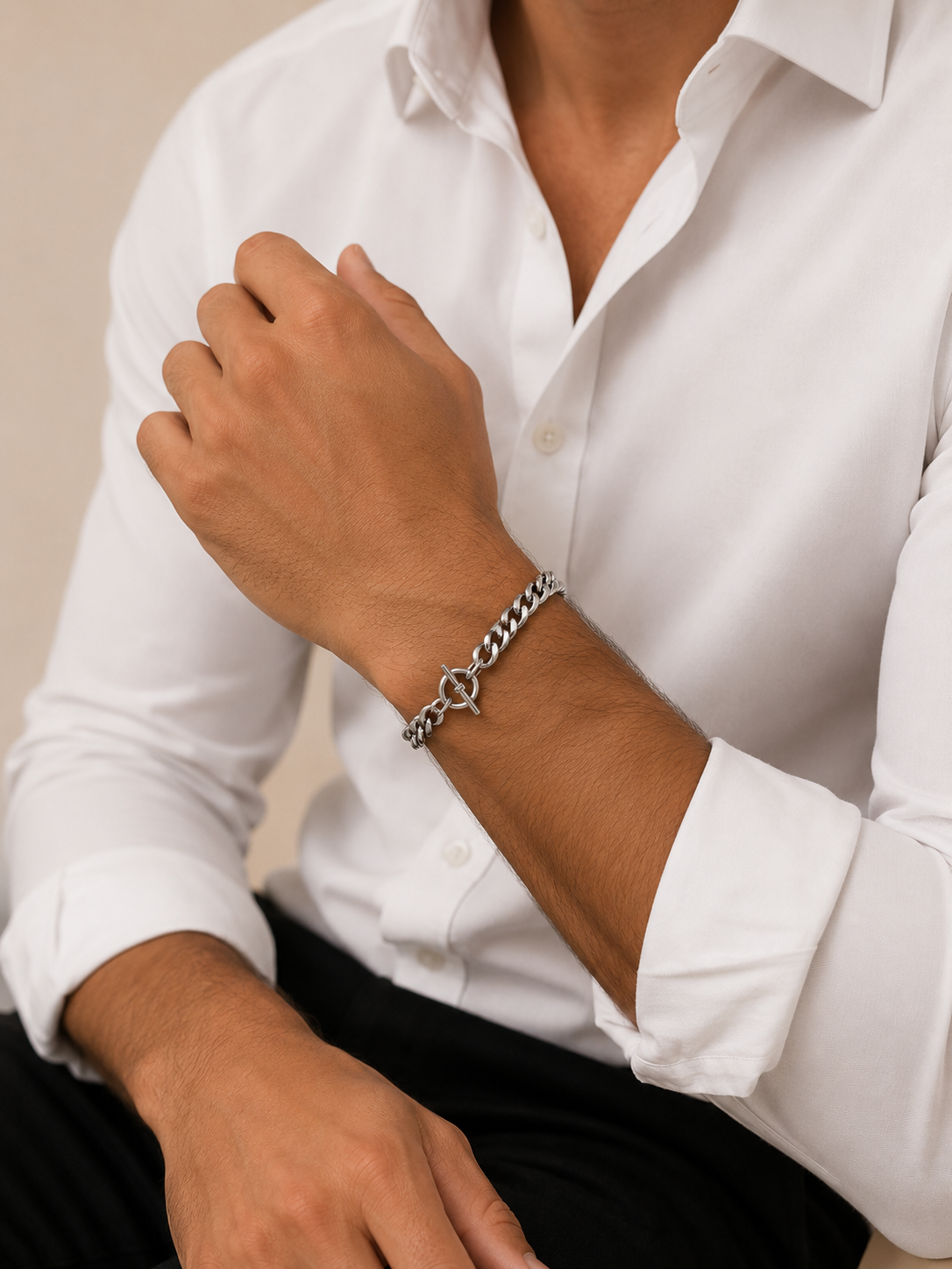 Classic Chain Toggle Bracelet