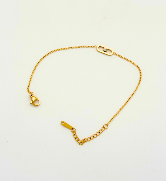 Minimal Link Chain Bracelet