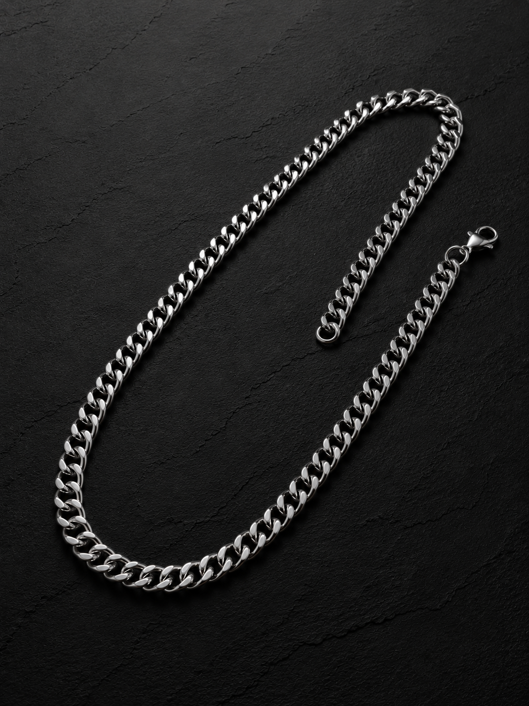 Silver Cuban Link Chain