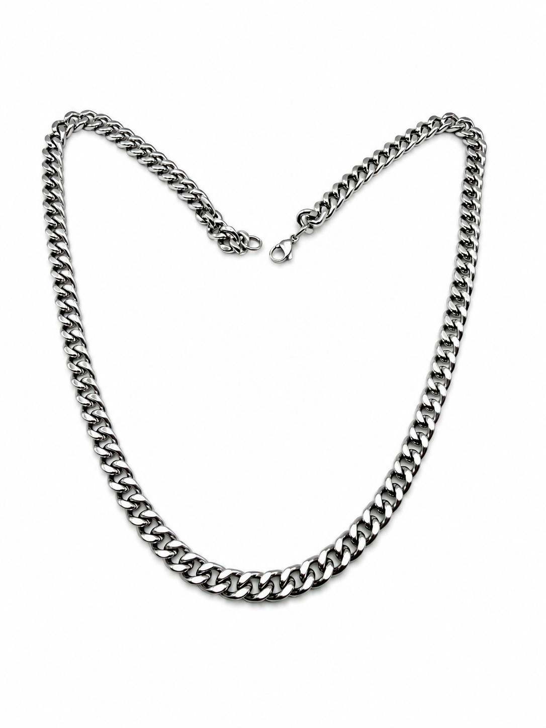 Silver Cuban Link Chain