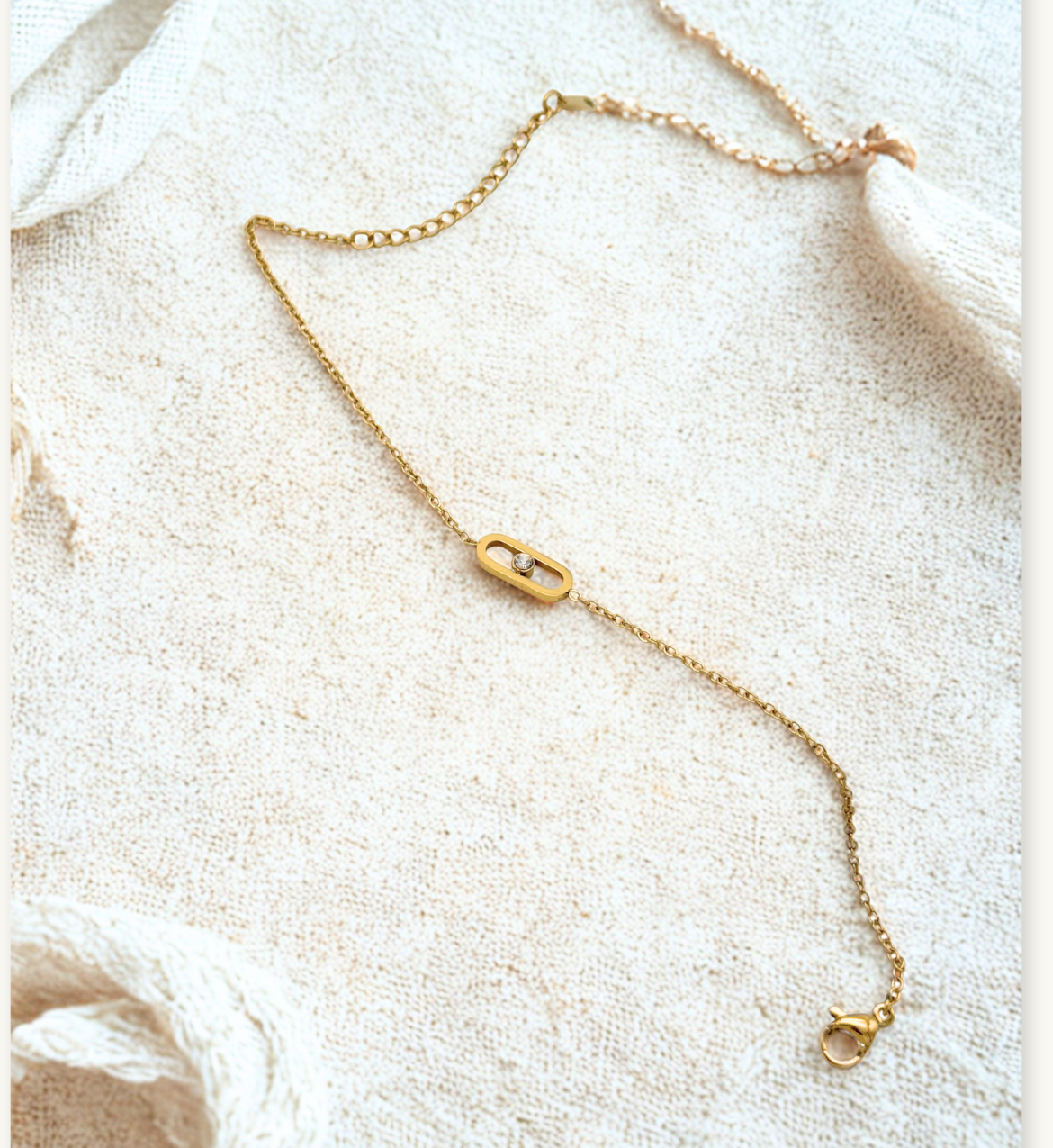 Minimal Link Chain Bracelet