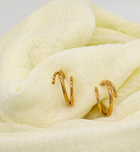 Twist Hoop Earrings