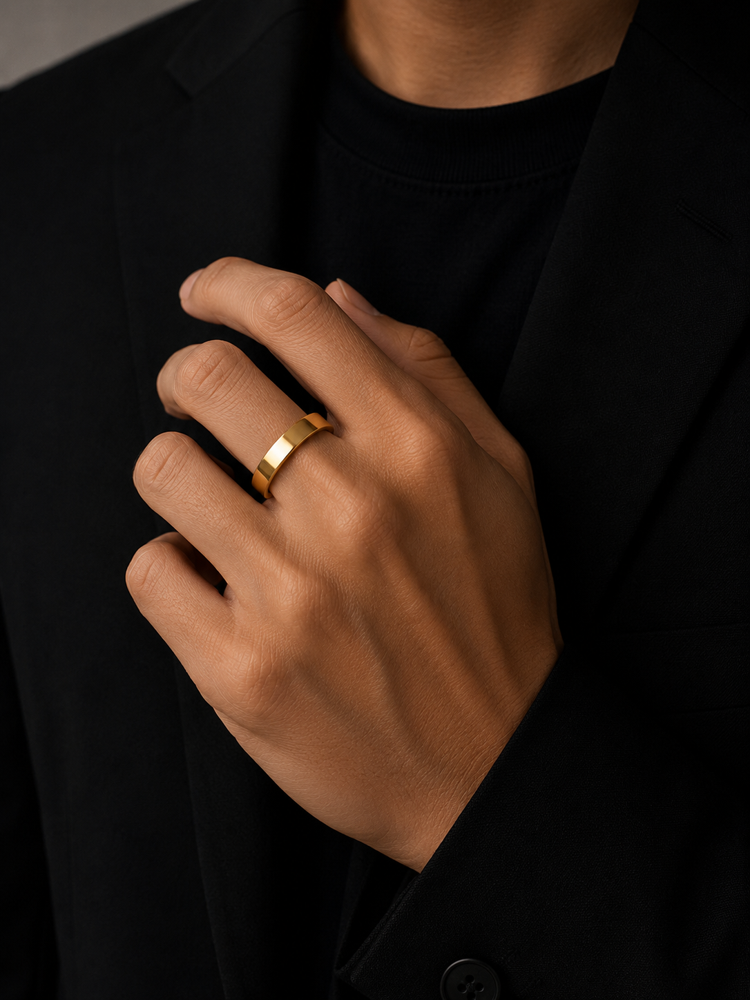 Classic Gold Band Ring