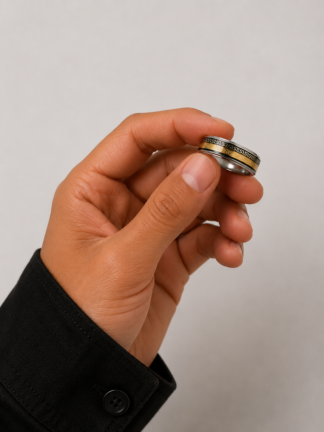 Dual Tone Pattern Ring