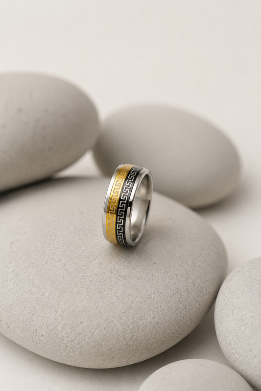 Dual Tone Pattern Ring