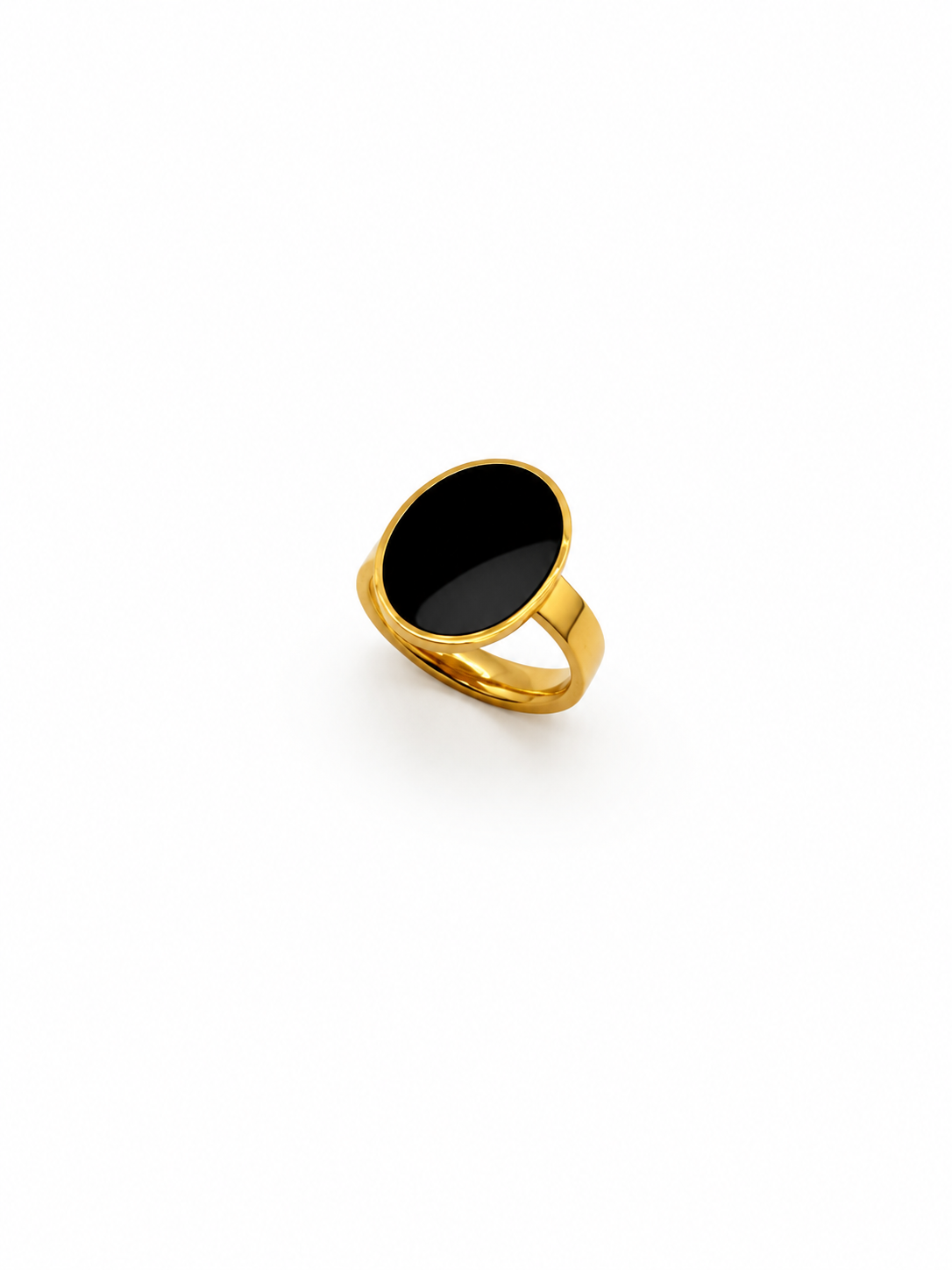Textured Gold Spinner Ring