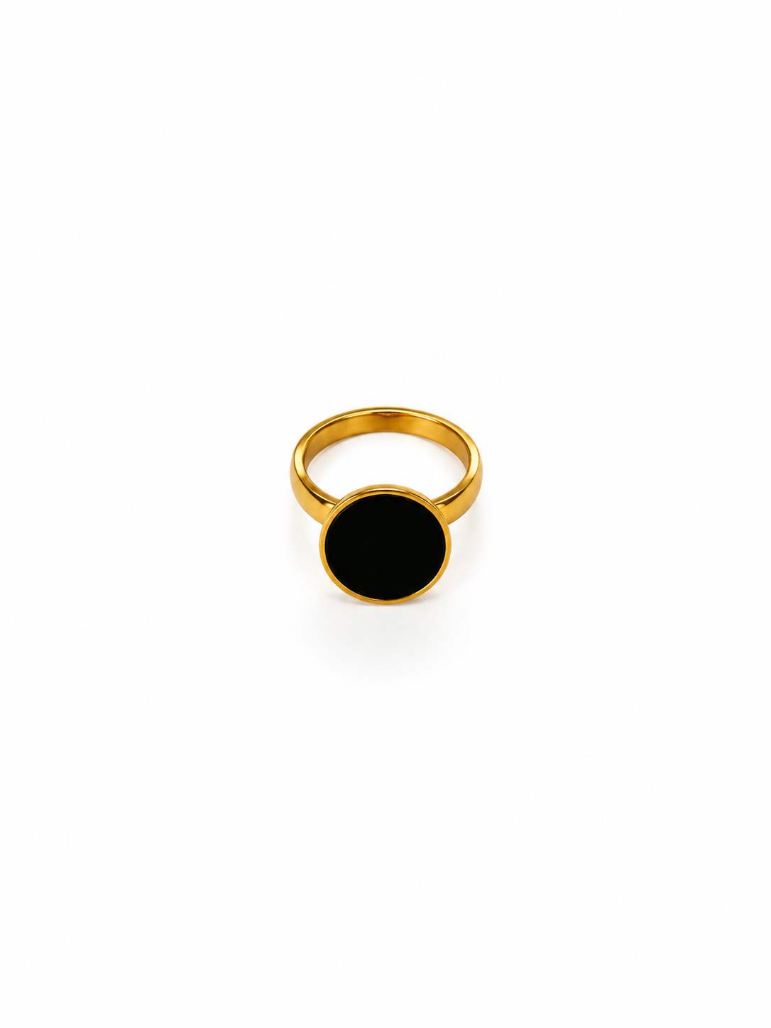 Textured Gold Spinner Ring