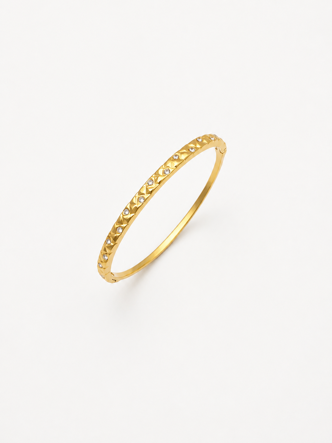 Celeste Studded Texture Bracelet