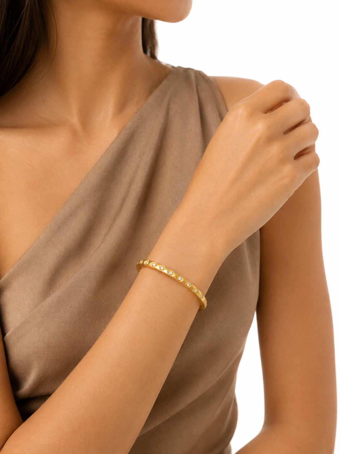 Celeste Studded Texture Bracelet