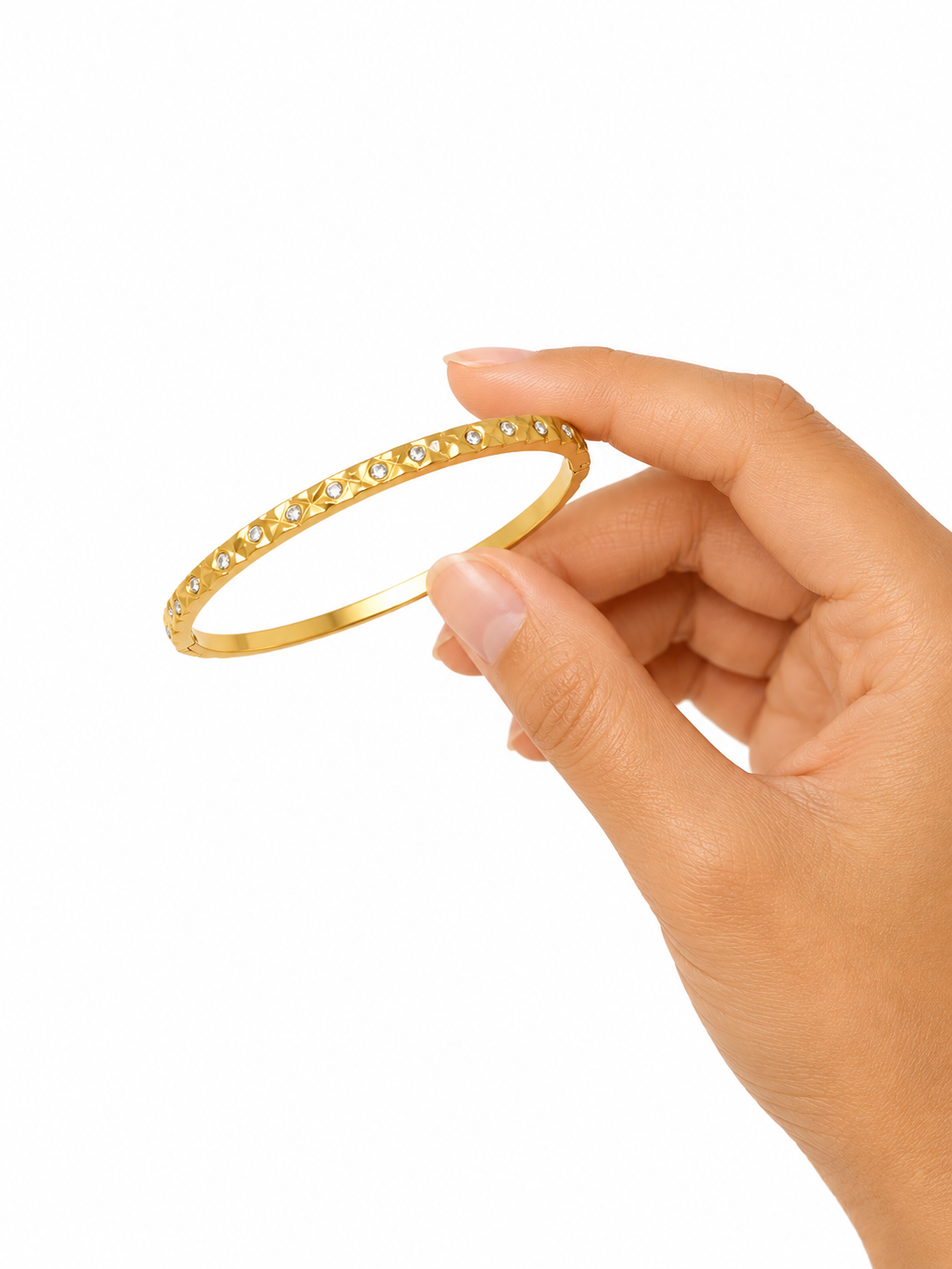 Celeste Studded Texture Bracelet