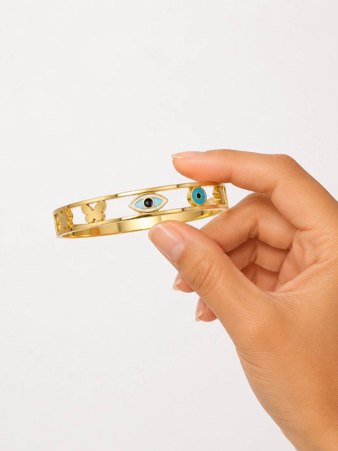 Evil Aura Charm Bangle