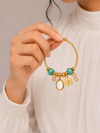 Infinity Clover Statement Bangle