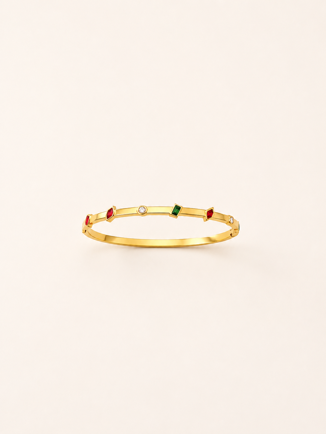 Scarlet Emerald Luxe Bracelet