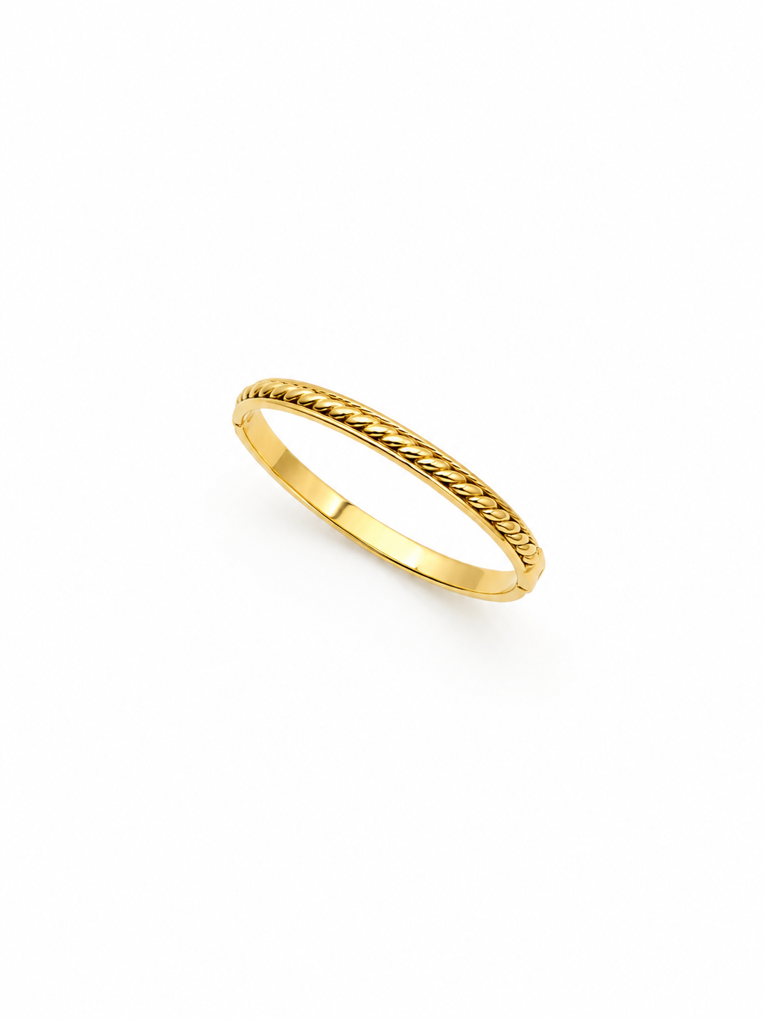 Aurelia Rope Edge Bangle