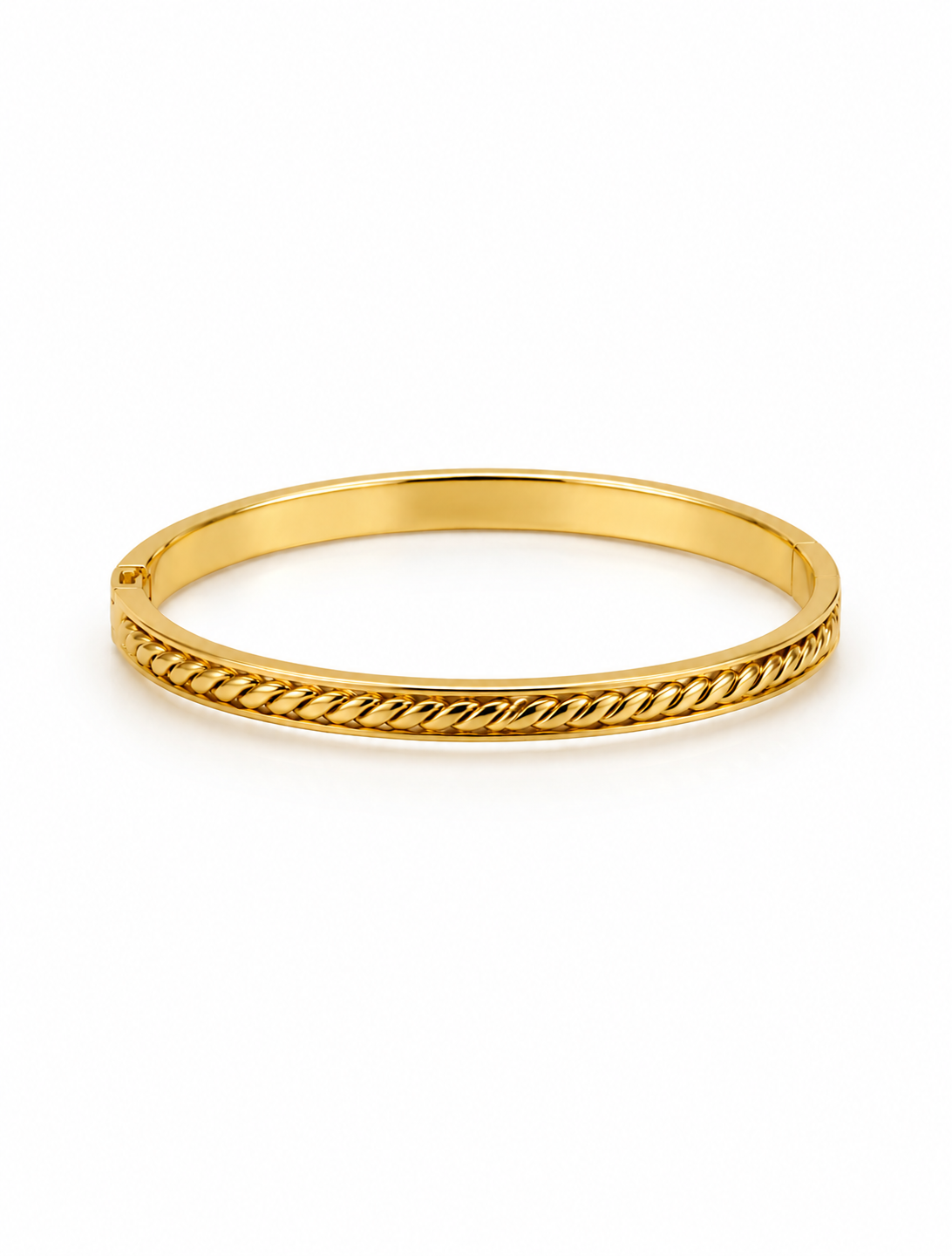 Aurelia Rope Edge Bangle