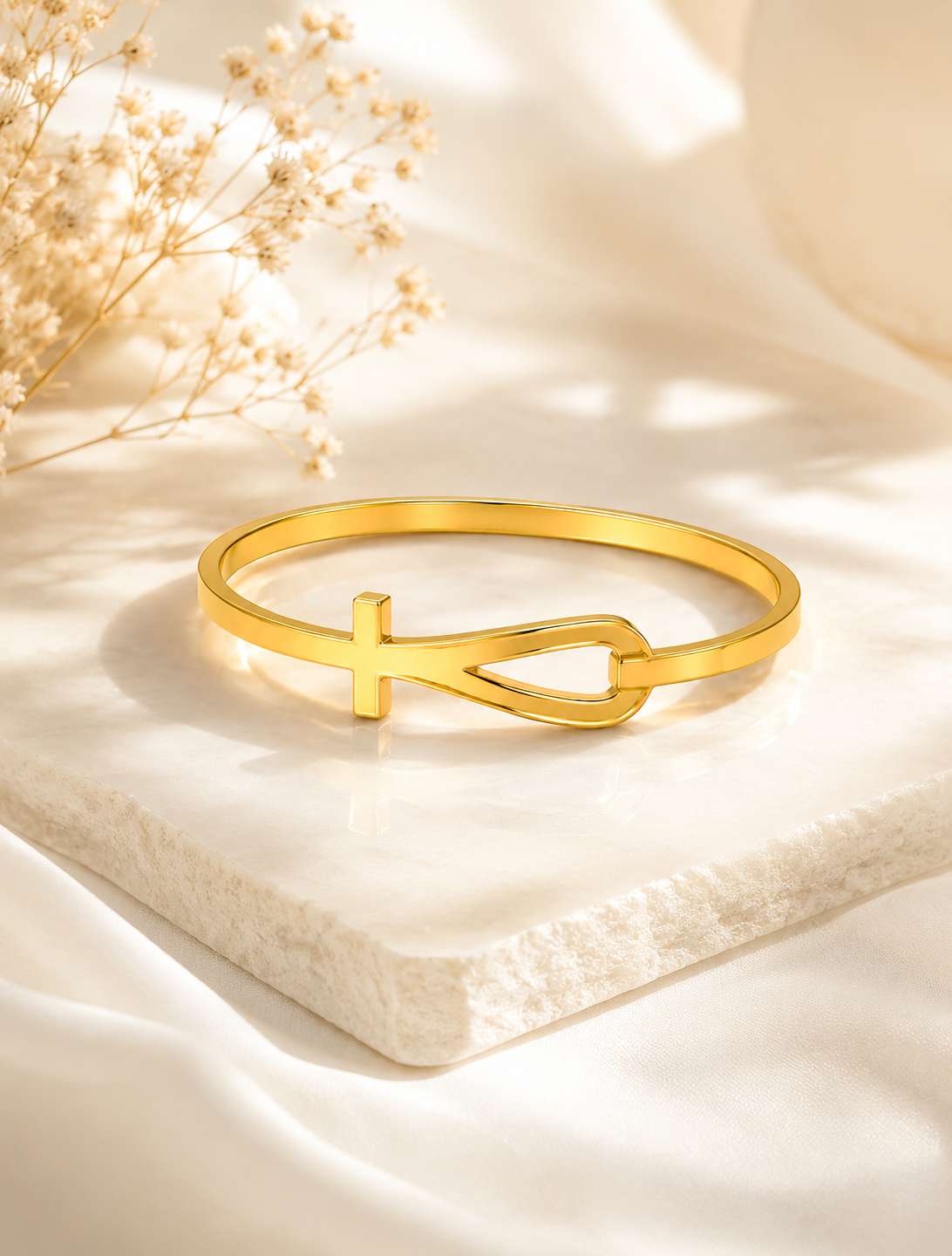 Celeste Cross Harmony Bangle