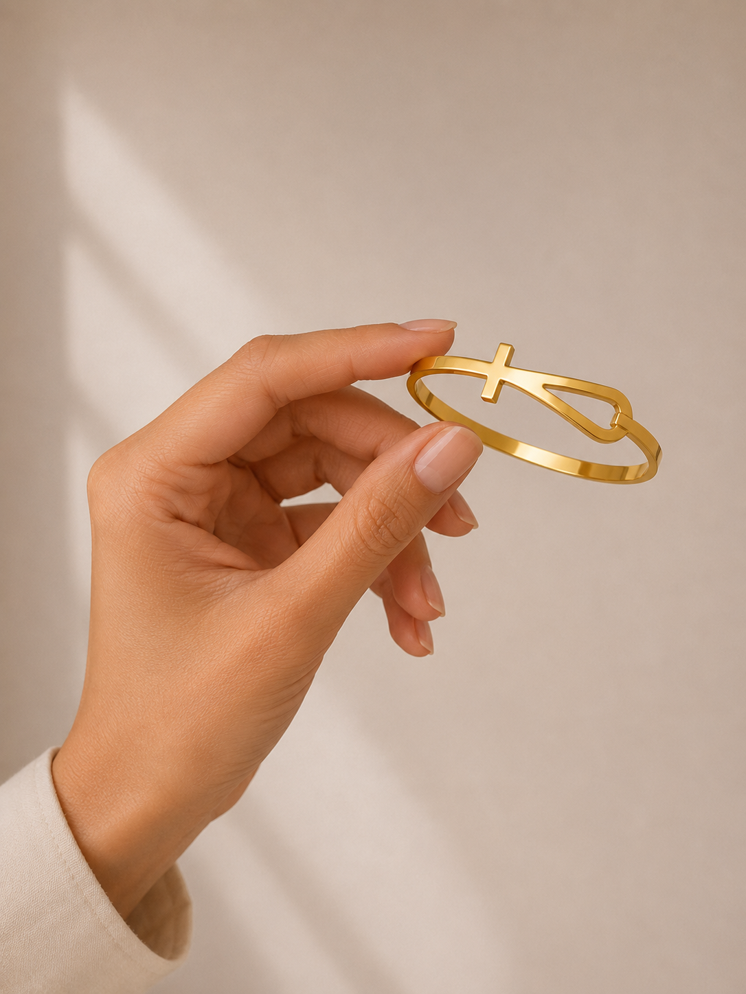 Celeste Cross Harmony Bangle