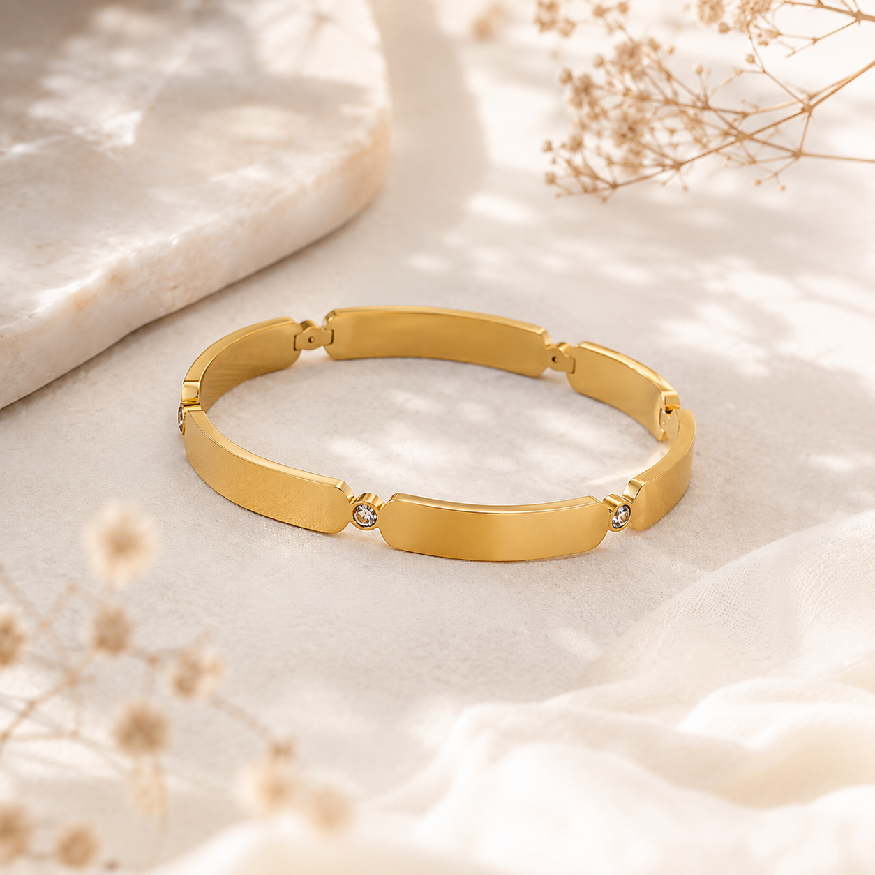 Aurora Satin Link Bracelet