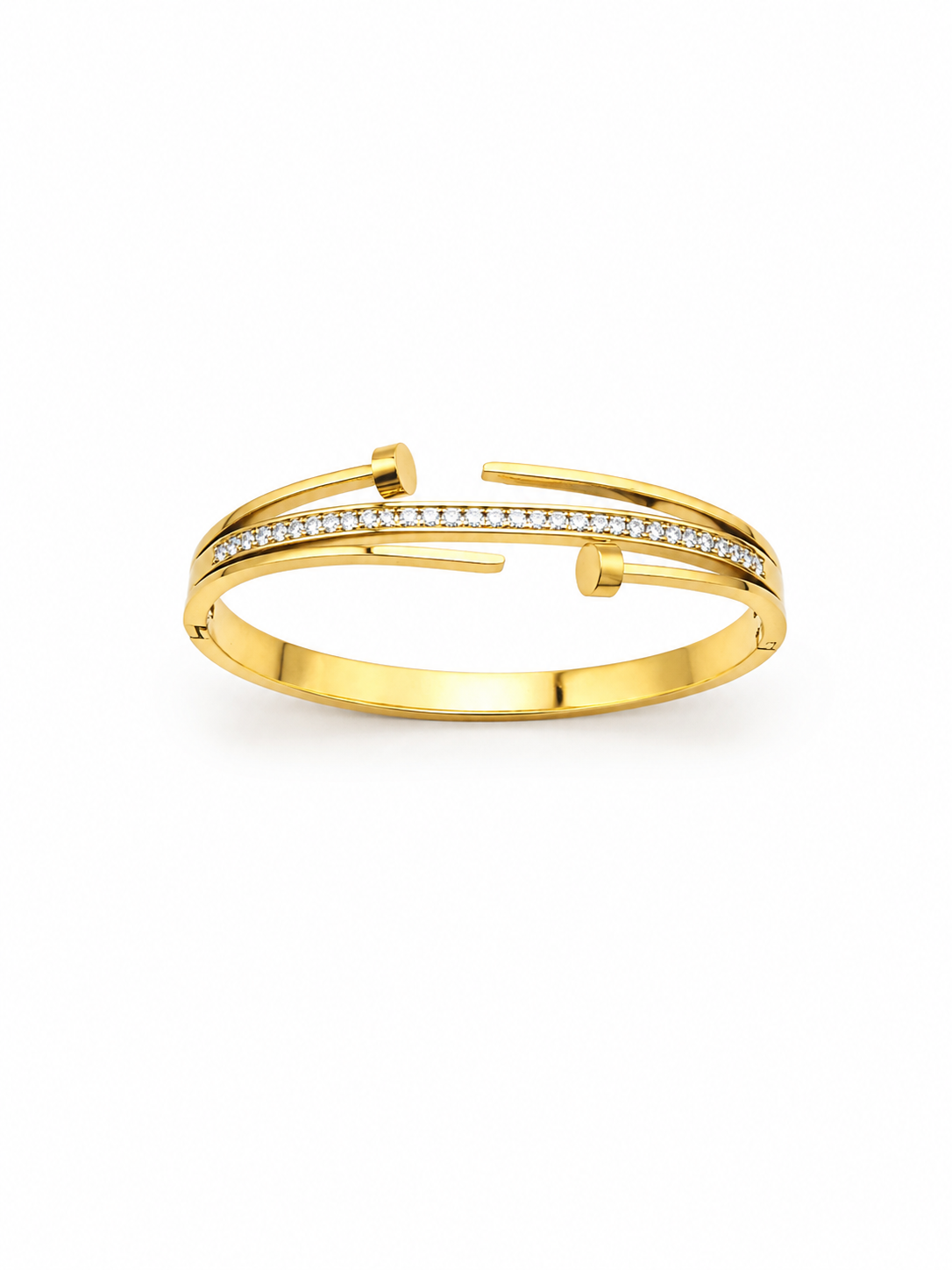 Nova Crystal Nail Bangle