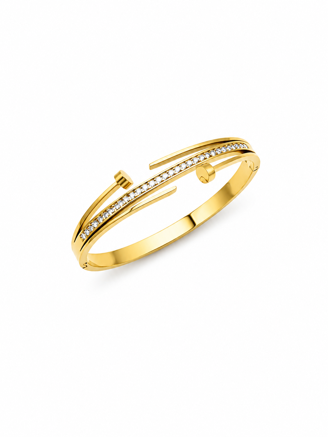 Nova Crystal Nail Bangle