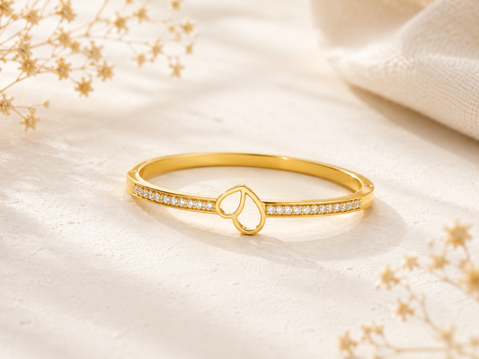 Crystal Heart Bracelet