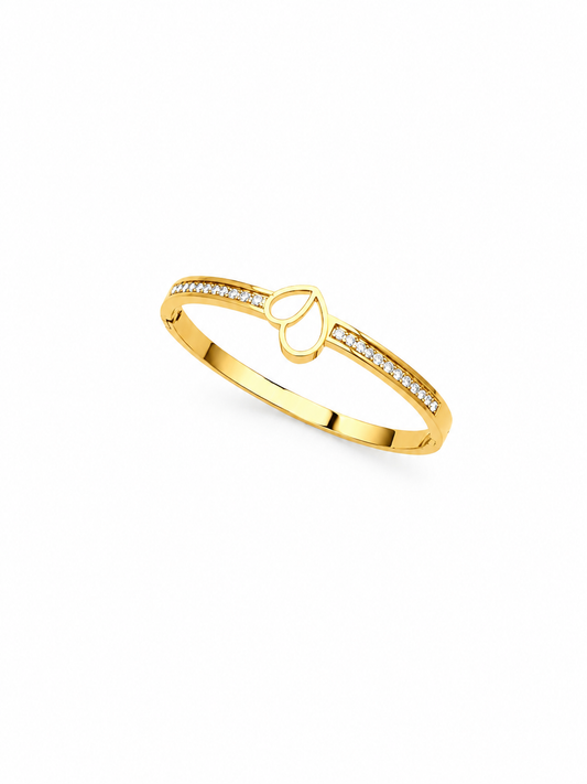 Crystal Heart Bracelet