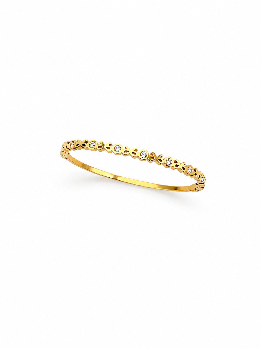 Celestia Bow Crystal Bracelet