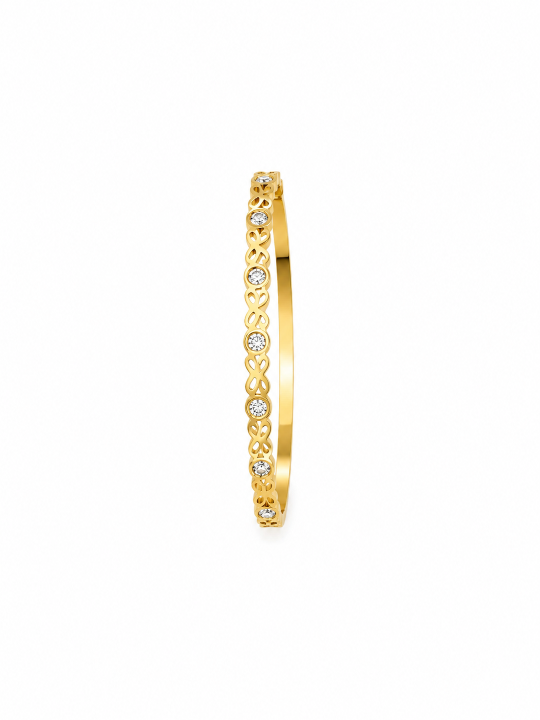 Celestia Bow Crystal Bracelet