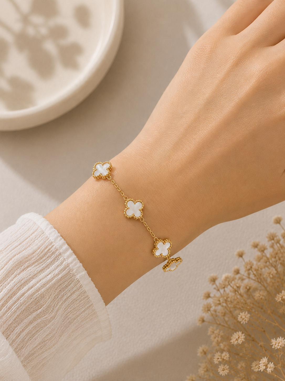 Clover Chain Bracelet