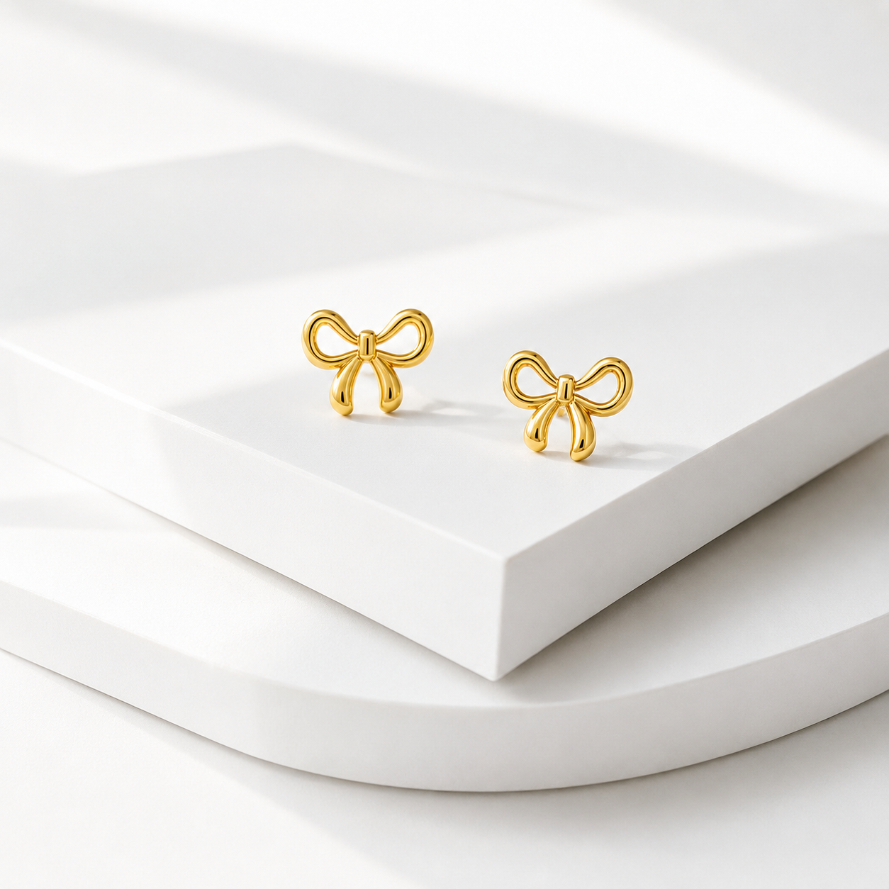 Petite Bow Stud Earrings