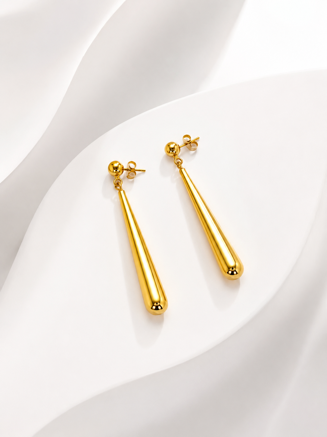 Classic Drop Bar Earrings