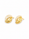 Pearl Essence Hoop Earrings