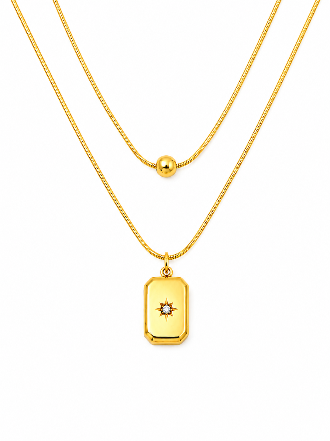 Layered Pendant Necklace