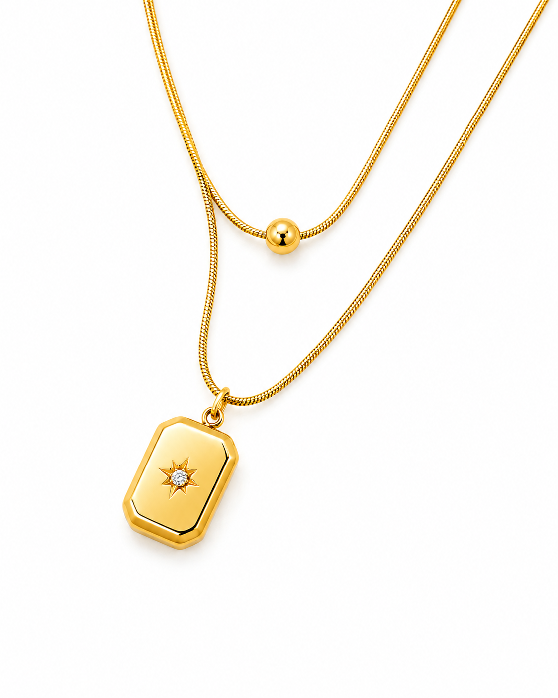 Layered Pendant Necklace