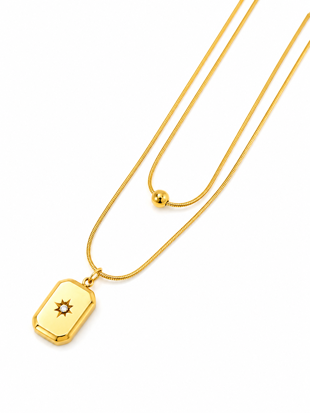 Layered Pendant Necklace