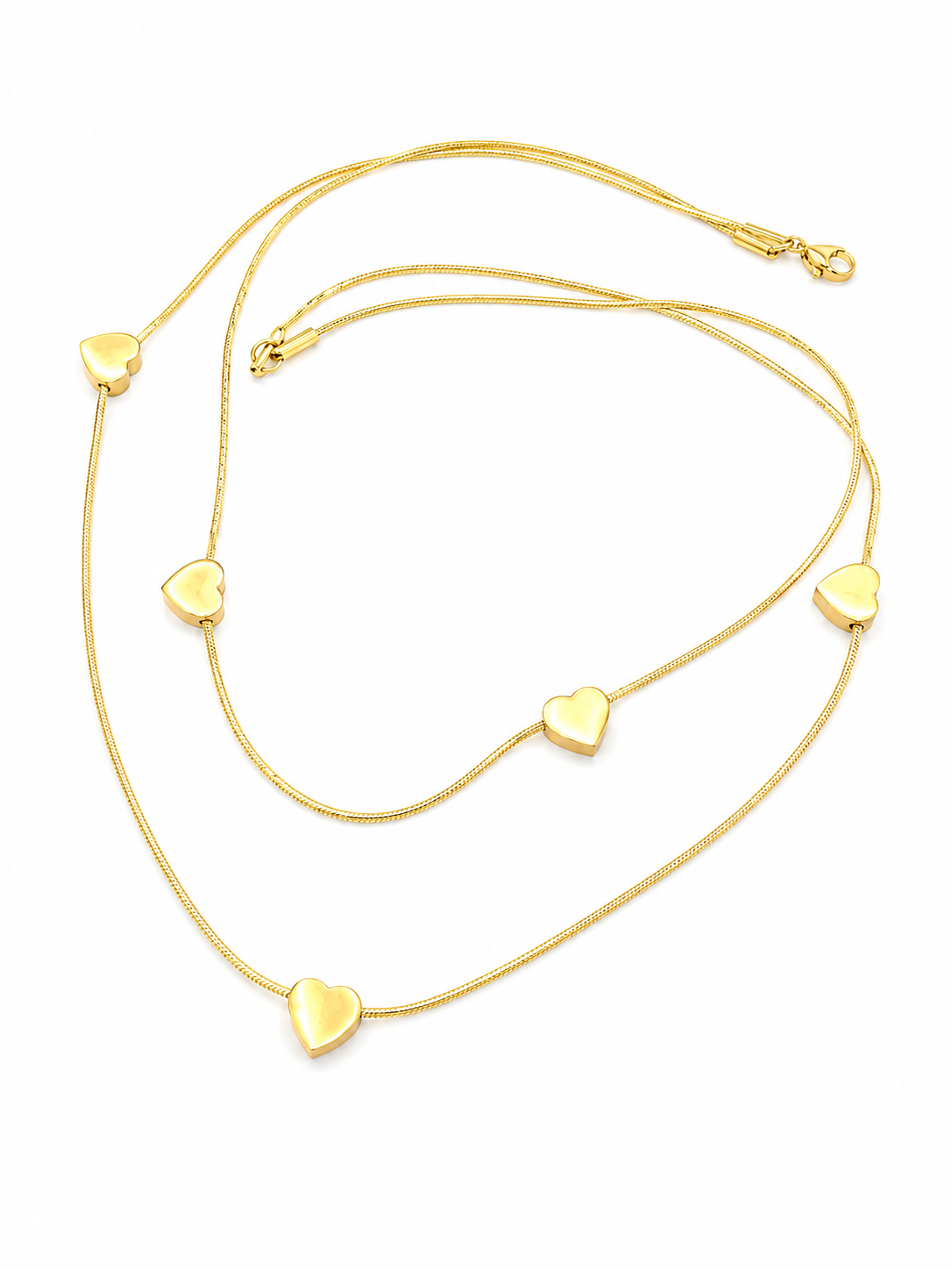 Layered Heart Necklace