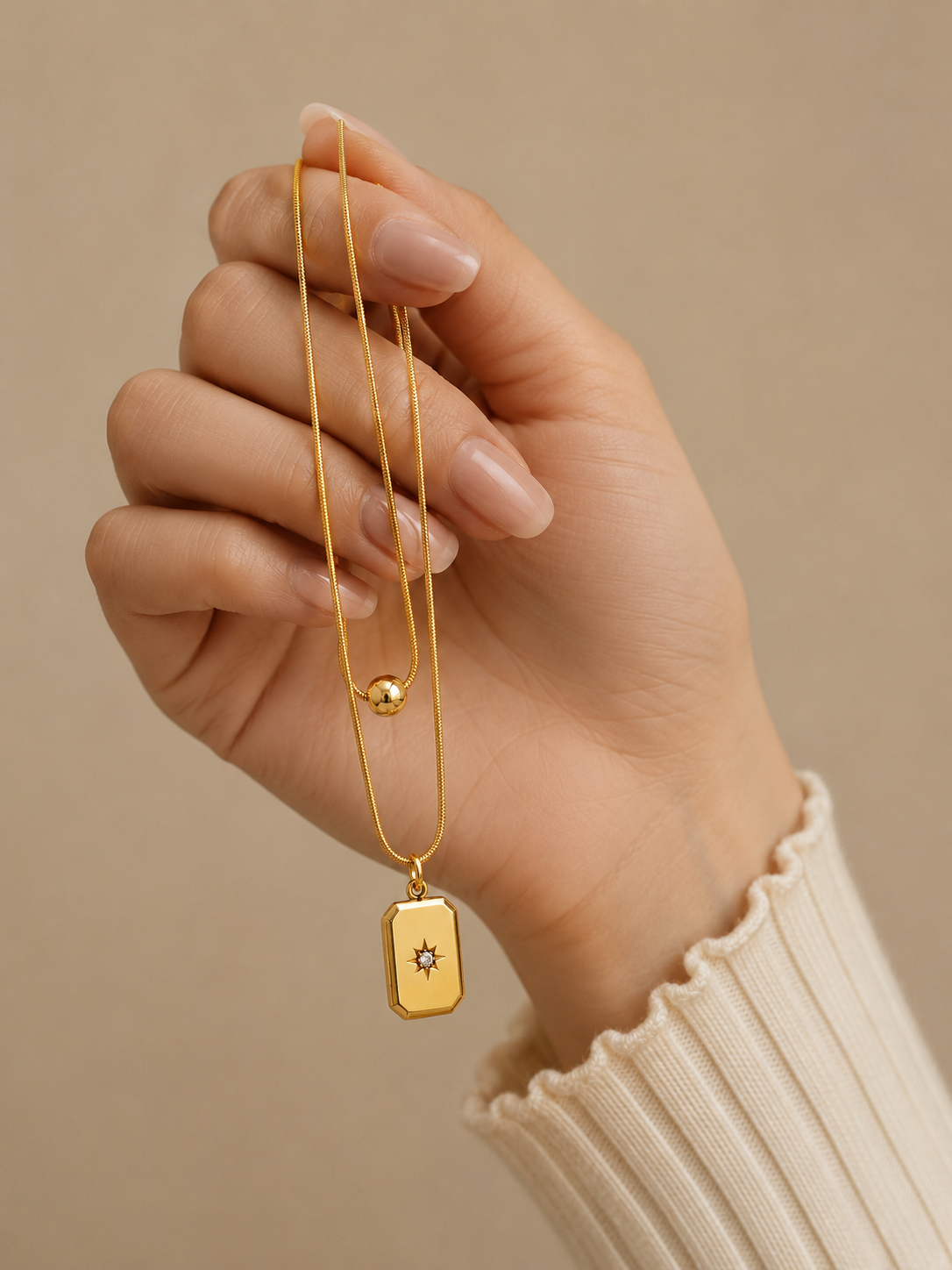 Layered Pendant Necklace