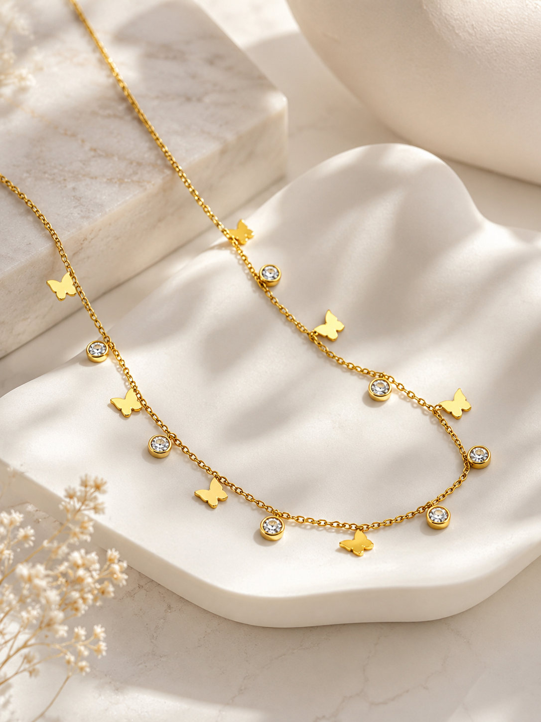 Butterfly Charm Necklace