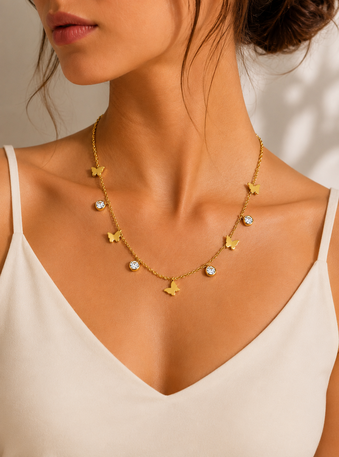 Butterfly Charm Necklace