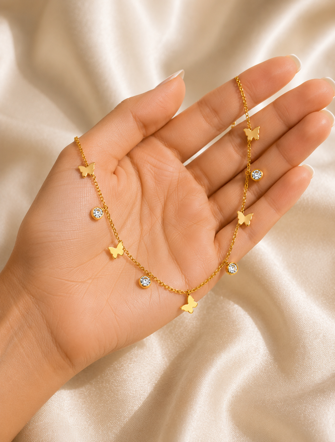 Butterfly Charm Necklace
