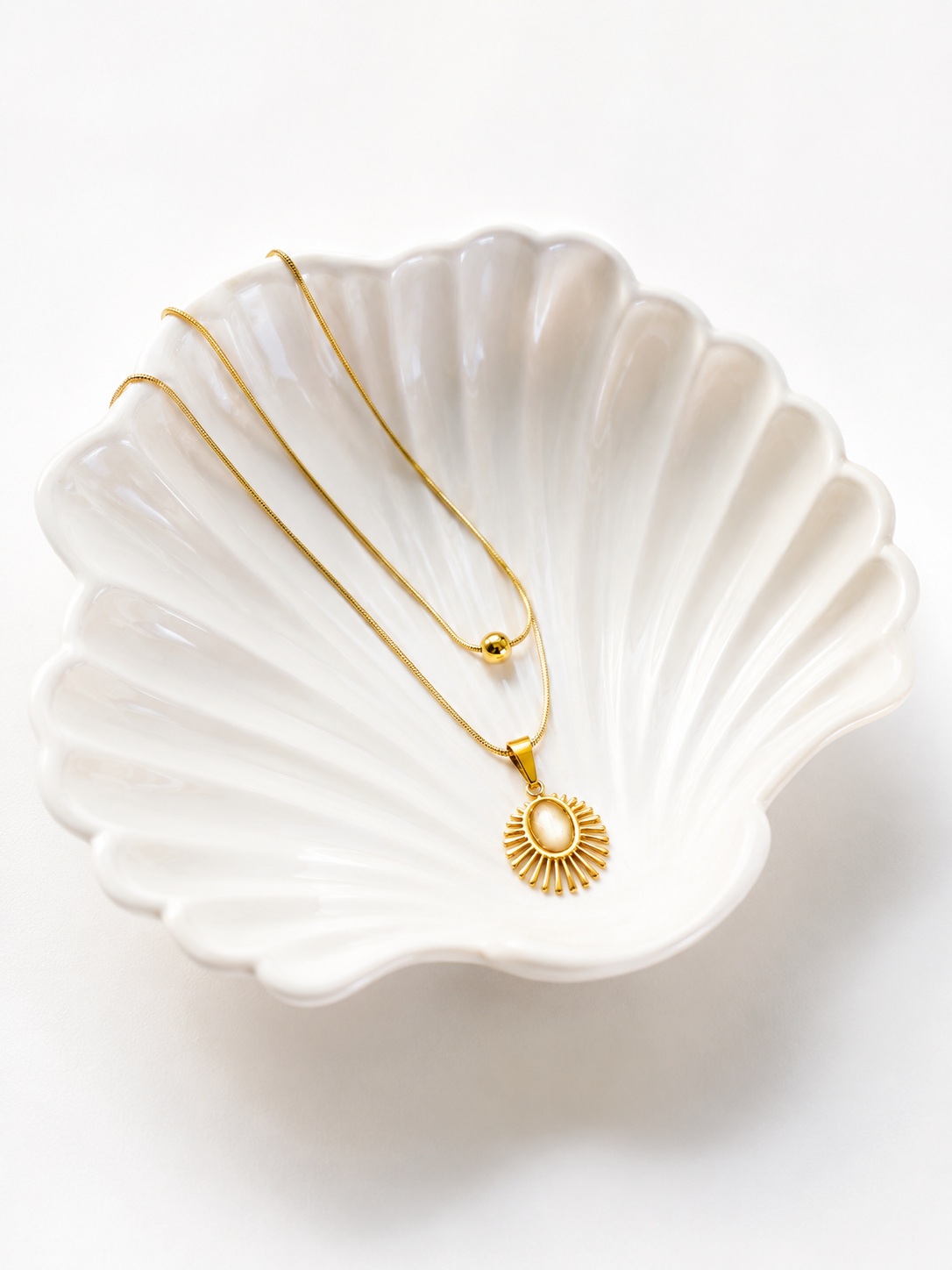 Radiant Sun Layered Necklace