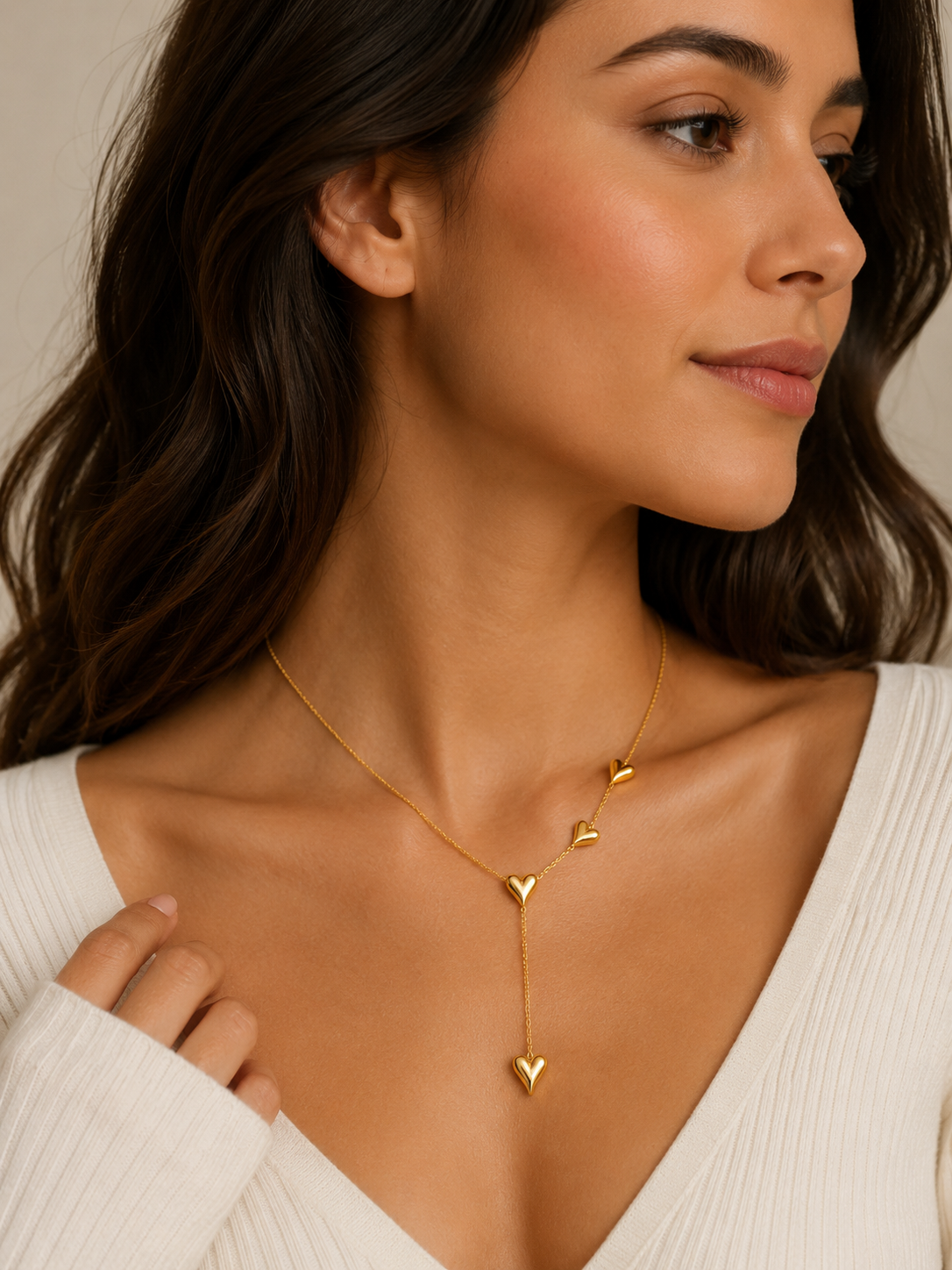 Heart Drop Necklace