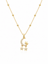 Celestial Moon & Stars Necklace